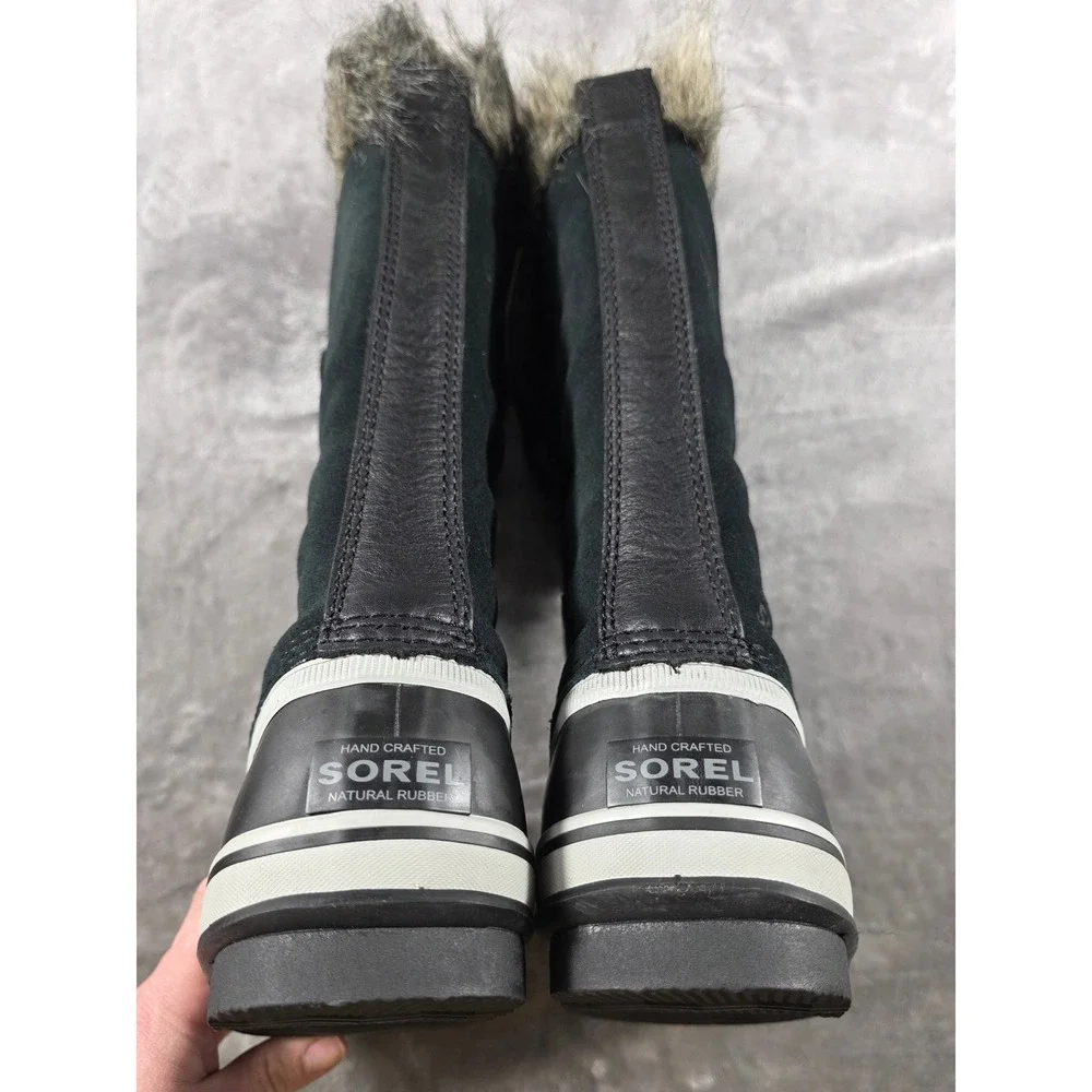 Sorel Joan of Arctic WP Boot Women Size 9 Black Quarry Waterproof Insulated‎ NEW
